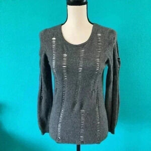 ⭐️ Aqua grey sweater in size small